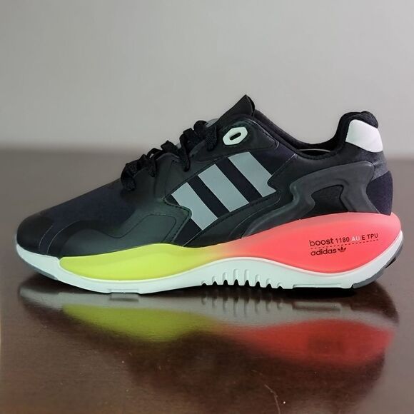 Adidas Originals ZX Alkyne Neo Tokyo Men's Shoes Size 10 Black Grey White Red - Picture 8 of 12